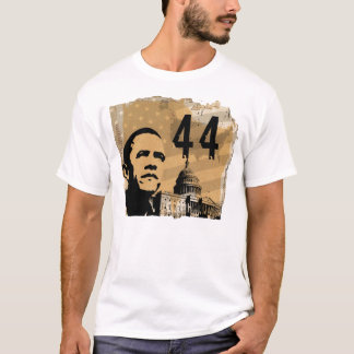 Camiseta Presidente discurso de la voz de Obama 44 - uno