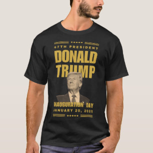 Camiseta Presidente Donald J. Trump Inauguración Día 2025