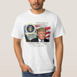 Camiseta Presidente Donald J. Trump Inauguration