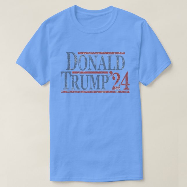 Camiseta PRESIDENTE Donald Trump 00 bandera ventilado de Es (Diseño del anverso)