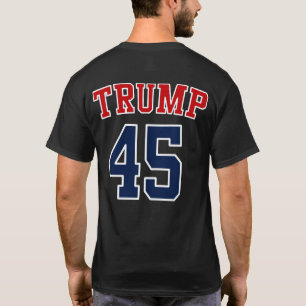 Camiseta Presidente Donald Trump 45 - Elefante GOP Pelo