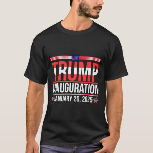 Camiseta Presidente Donald Trump Día de Inauguración 2025 M