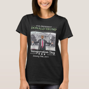 Camiseta Presidente Donald Trump Día de Inauguración 2025 M