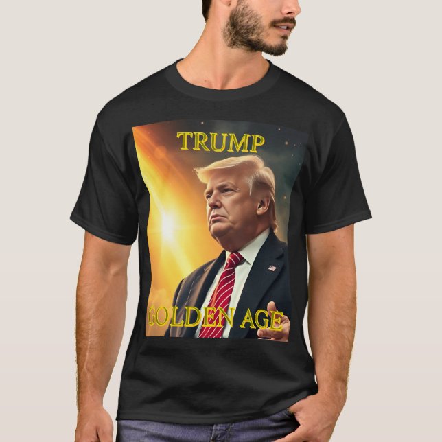 CAMISETA PRESIDENTE DONALD TRUMP EDAD DE ORO (Anverso)