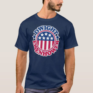 Camiseta Presidente Dwight Eisenhower de los E.E.U.U.