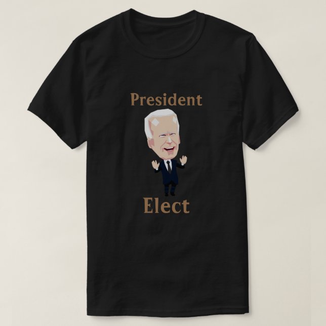 Camiseta Presidente electo Biden T-Shirt (Diseño del anverso)