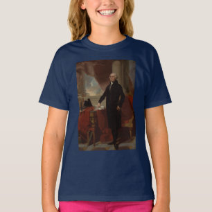 Camiseta Presidente estadounidense George Washington Lansdo