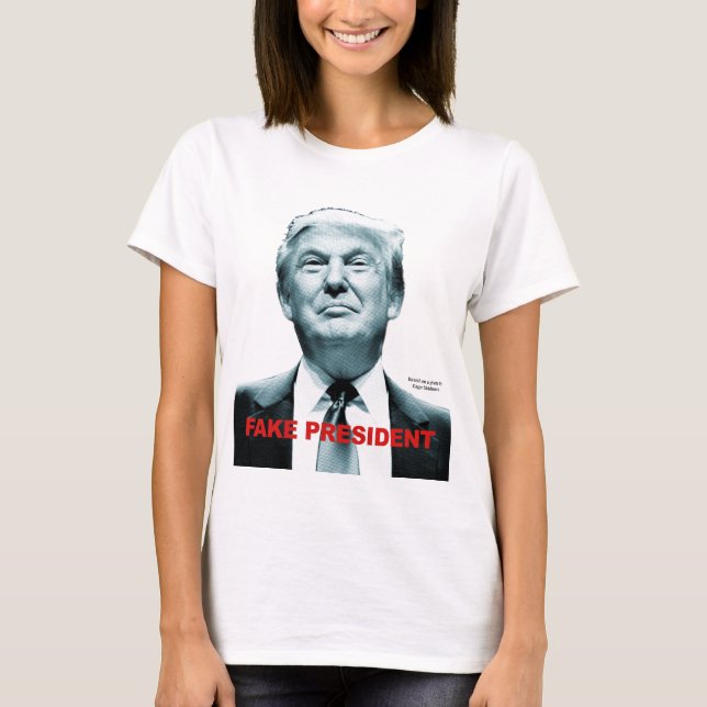 Camiseta Presidente falso (Trump) (Anverso)
