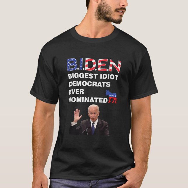 Camiseta Presidente gracioso contra Joe Biden 2020 (Anverso)