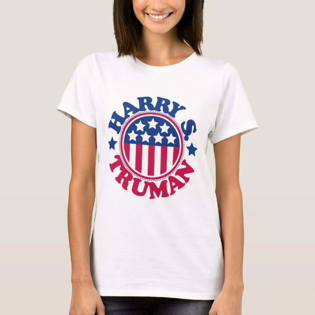 Camiseta Presidente Harry S Truman de los E.E.U.U. (Anverso)