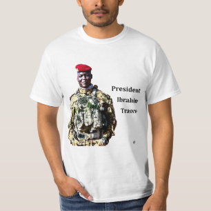 Camiseta Presidente Ibrahim traore