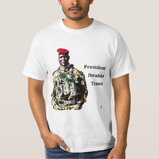 Camiseta Presidente Ibrahim traore