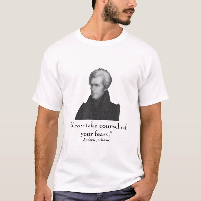 Camiseta Presidente Jackson y cita (Anverso)