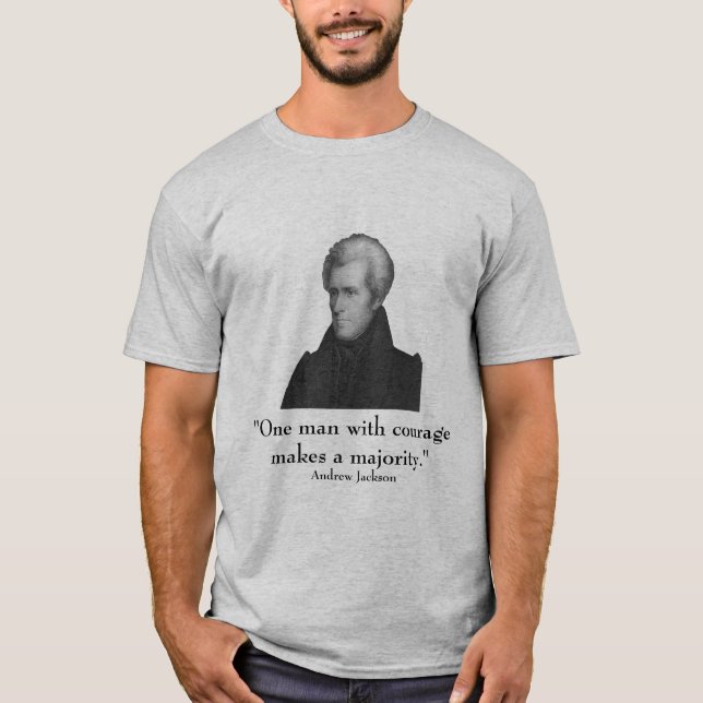 Camiseta Presidente Jackson y cita (Anverso)