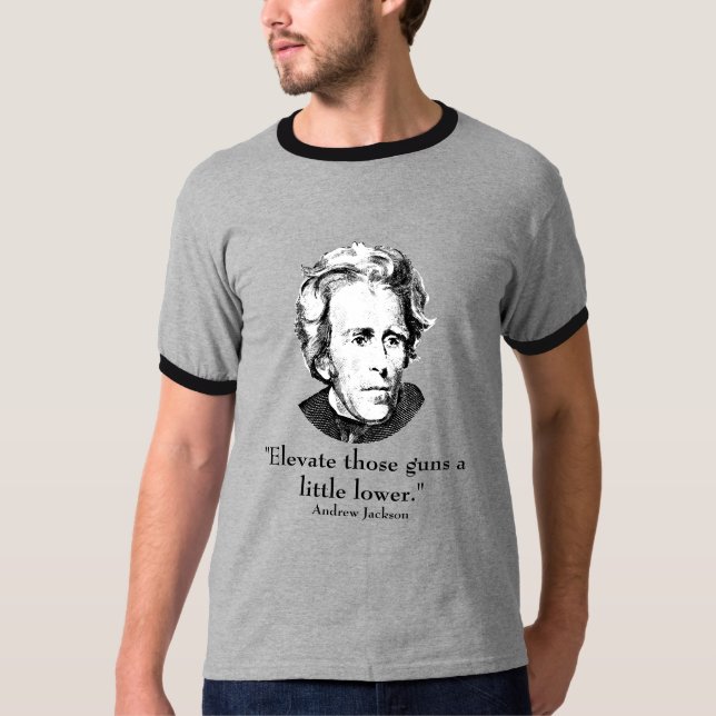 Camiseta Presidente Jackson y cita (Anverso)
