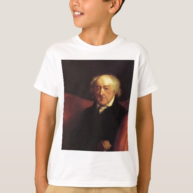 Camiseta Presidente John Admas (Anverso)