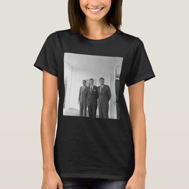 Camiseta Presidente John Kennedy y Brothers American Camelo (Anverso)