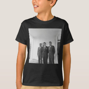 Camiseta Presidente John Kennedy y Brothers American Camelo