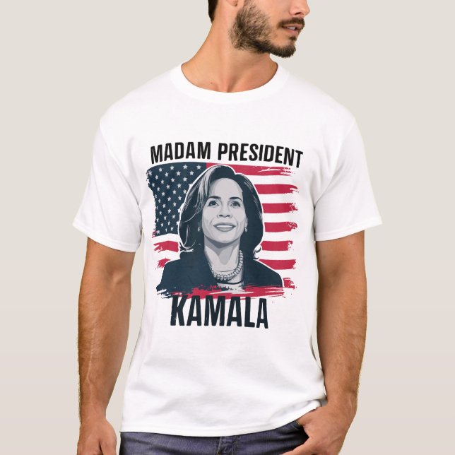 Camiseta Presidente Kamala Harris (Anverso)