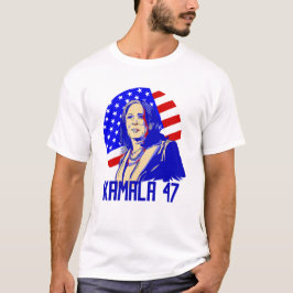 Camiseta presidente kamala harris 47