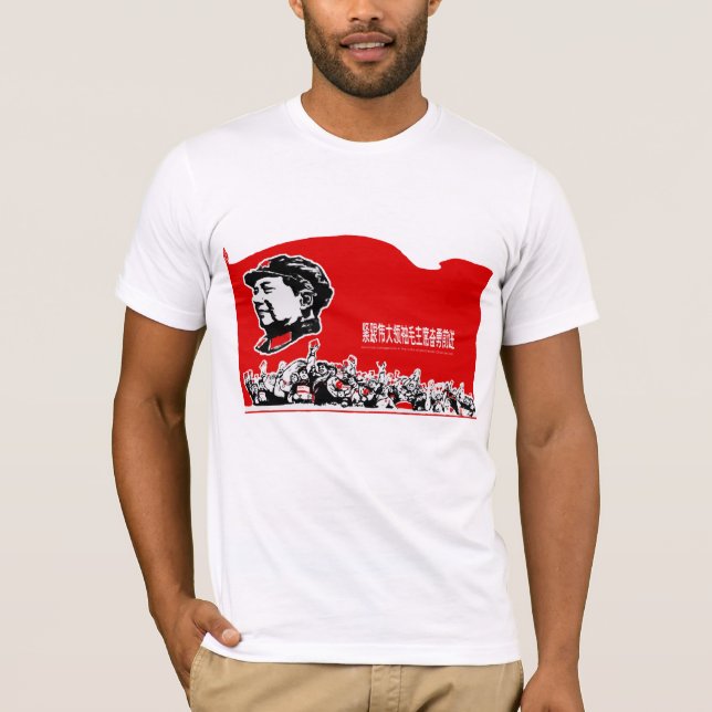 Camiseta Presidente Mao (Anverso)