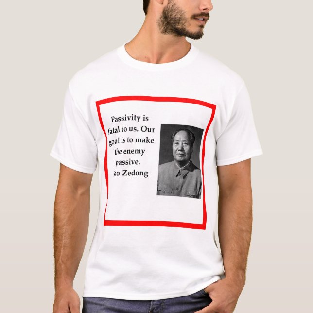 Camiseta Presidente Mao (Anverso)