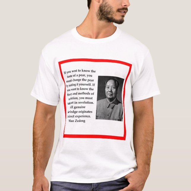 Camiseta Presidente Mao (Anverso)