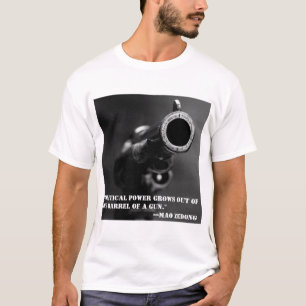 Camiseta Presidente Mao sobre el poder político