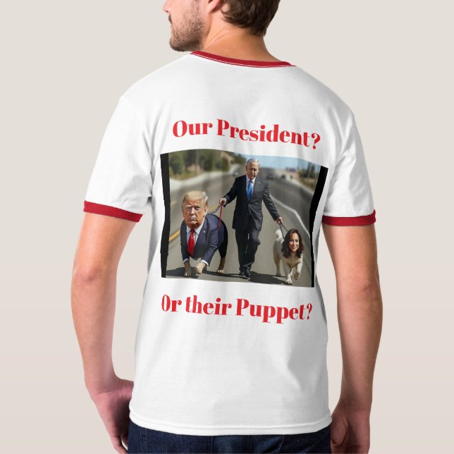Camiseta Presidente o títere  (Reverso completo)