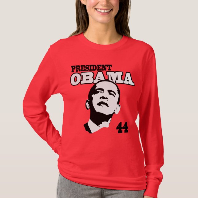 Camiseta Presidente Obama (Anverso)