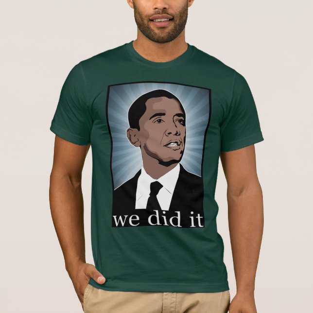 Camiseta Presidente Obama (Anverso)