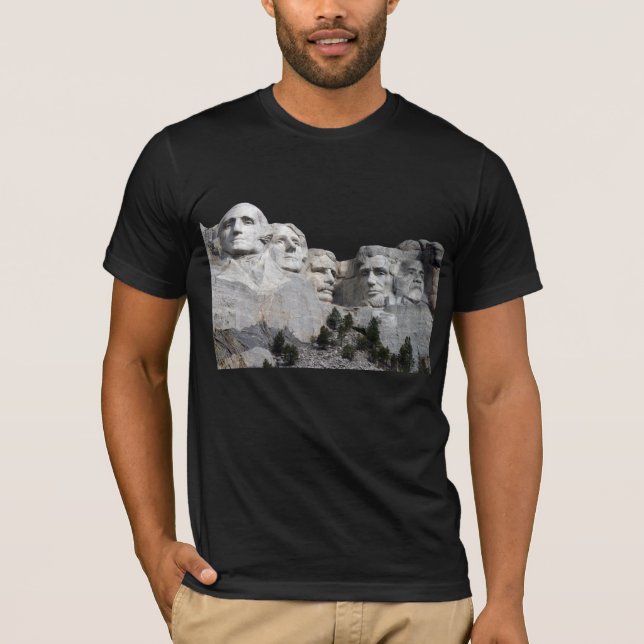 CAMISETA PRESIDENTE OBAMA - EL MONTE RUSHMORE (Anverso)