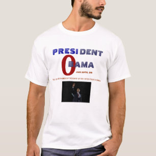 CAMISETA PRESIDENTE OBAMA INAUGURATION T-SHIRT