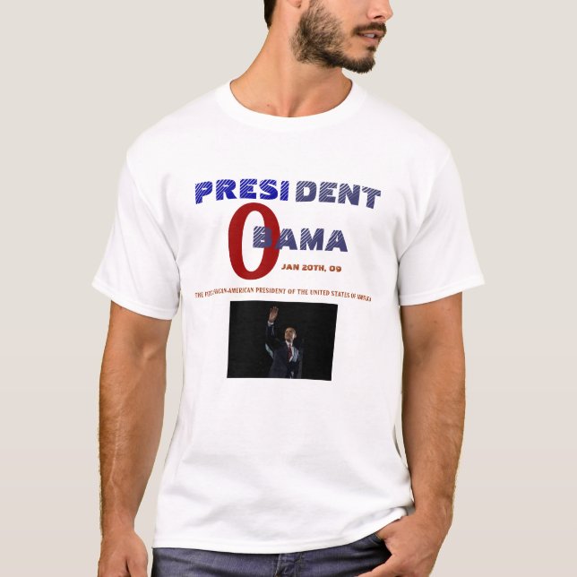 CAMISETA PRESIDENTE OBAMA INAUGURATION T-SHIRT (Anverso)