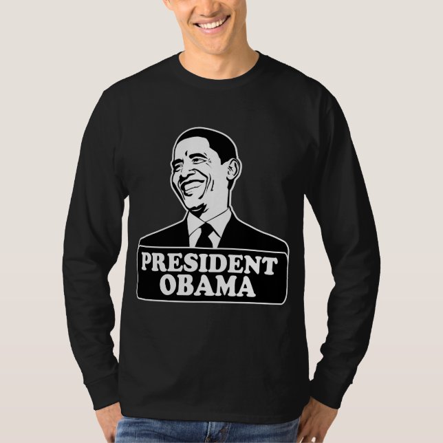 Camiseta Presidente Obama T-Shirt (Anverso)