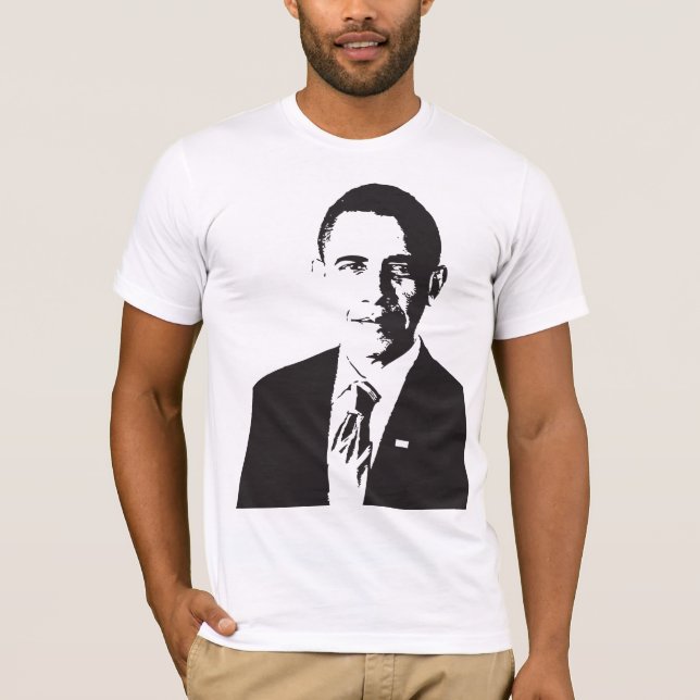 Camiseta Presidente Obama T-Shirt (Anverso)