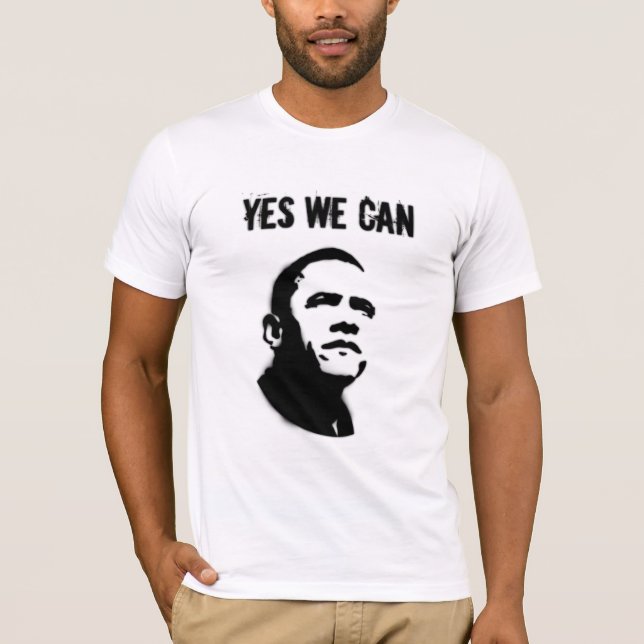 CAMISETA PRESIDENTE OBAMA YWC-ONE VOICE SPEECH (Anverso)