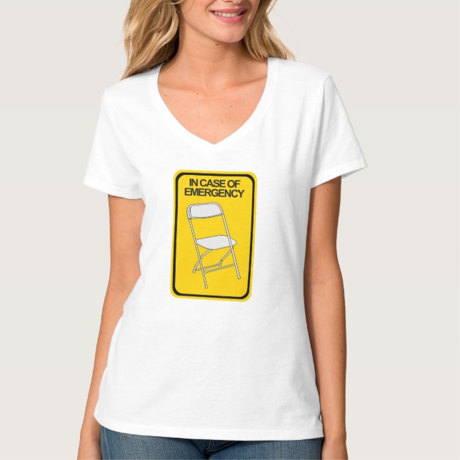 Camiseta Presidente plegable en funda de emergencia (Anverso)
