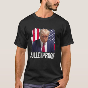 Camiseta Presidente republicano de bandera estadounidense a