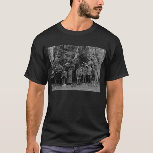 Camiseta Presidente Roosevelt y John Muir California 1903 (Anverso)