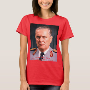 Camiseta Presidente Tito en uniforme de Mariscal Histórico