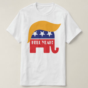 Camiseta Presidente Trump - Logotipo del Elefante del Parti