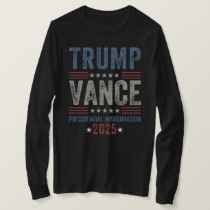 Camiseta Presidente Trump Vance Día de Inauguración 2025 EE