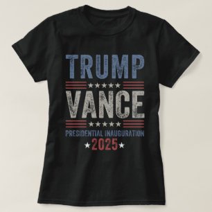 Camiseta Presidente Trump vance inauguración Día 2025 Estad