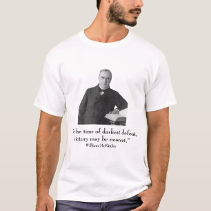 Camiseta Presidente William McKinley y cita