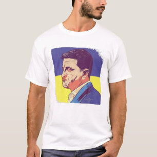 Camiseta Presidente Zelensky, Presidente Ucraniano, en Apoy