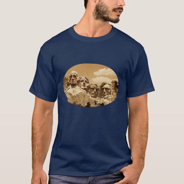 Camiseta Presidentes de punk Rushmore (Anverso)