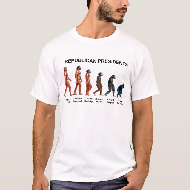 CAMISETA PRESIDENTES REPUBLICANOS (Anverso)