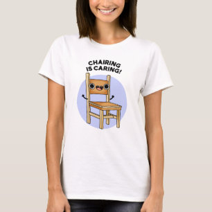 Camiseta Presidir es preocuparse por compartir un divertido