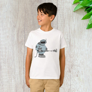 Camiseta Presión de astronauta lava niños